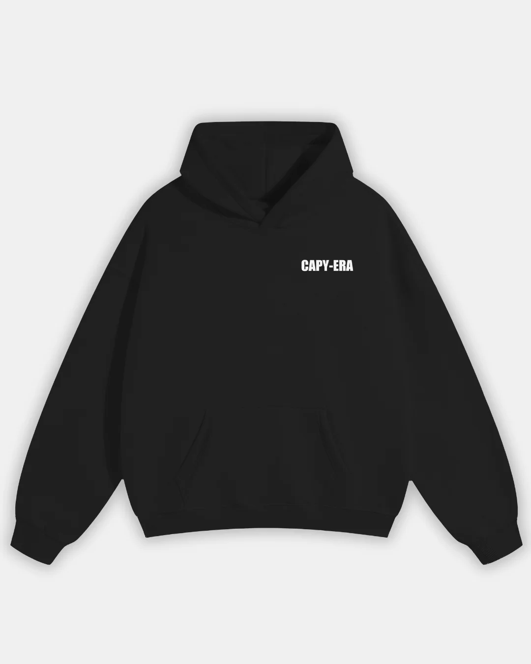 Anime Capybara Hoodie - Black - Image 8