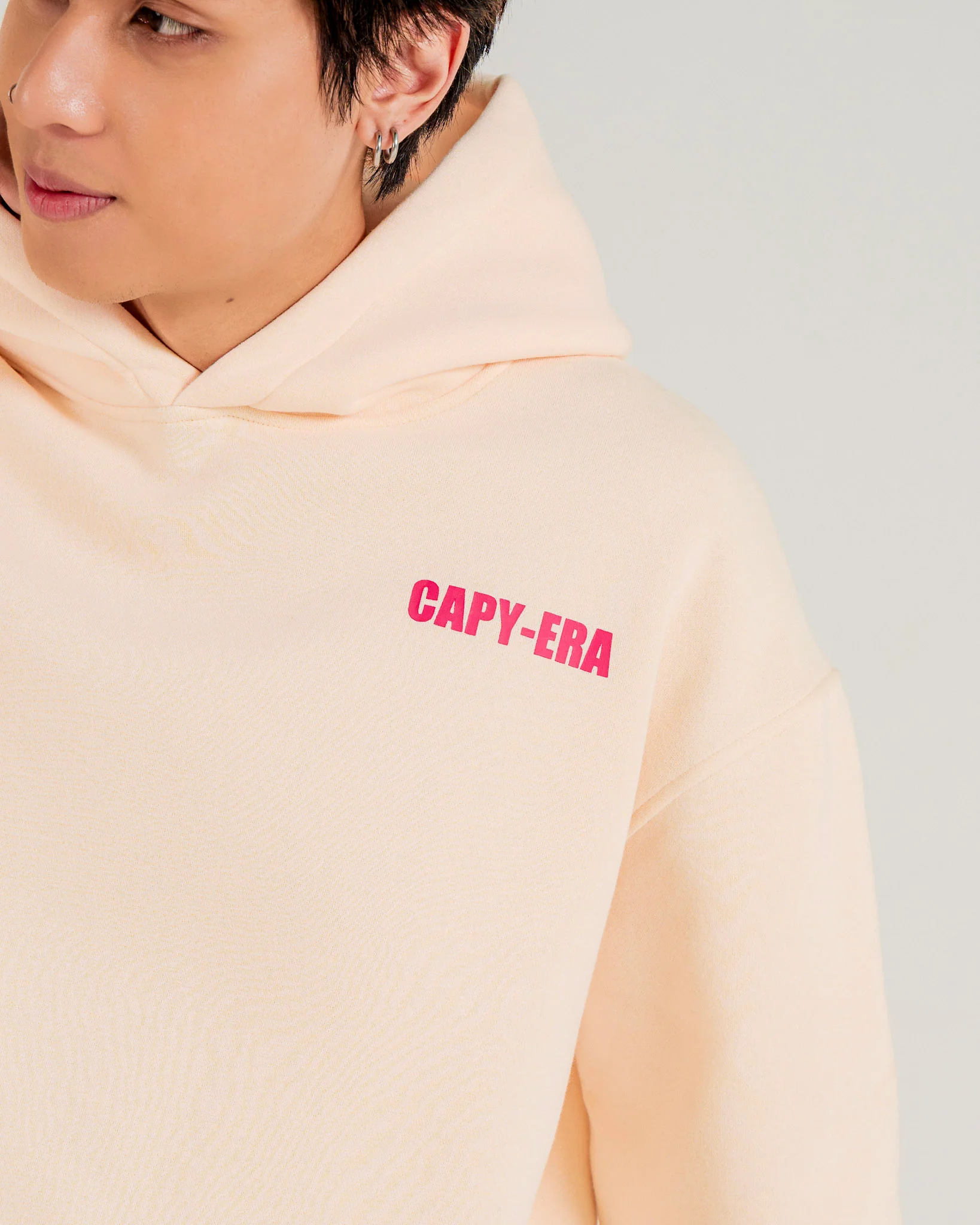 Anime Capybara Hoodie - Off White - Image 6