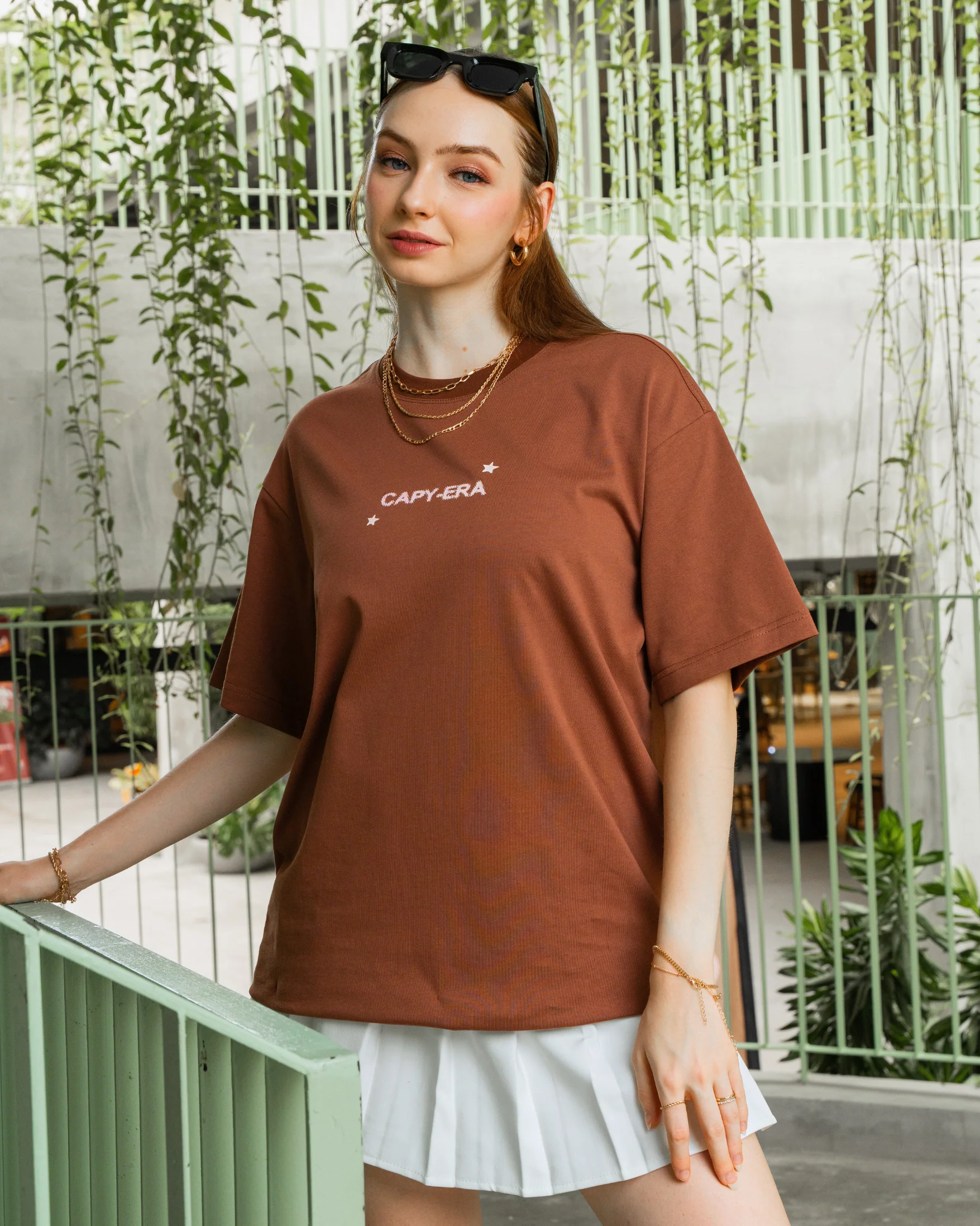 Art of Doing Nothing Tee - Dark Brown - Image 3