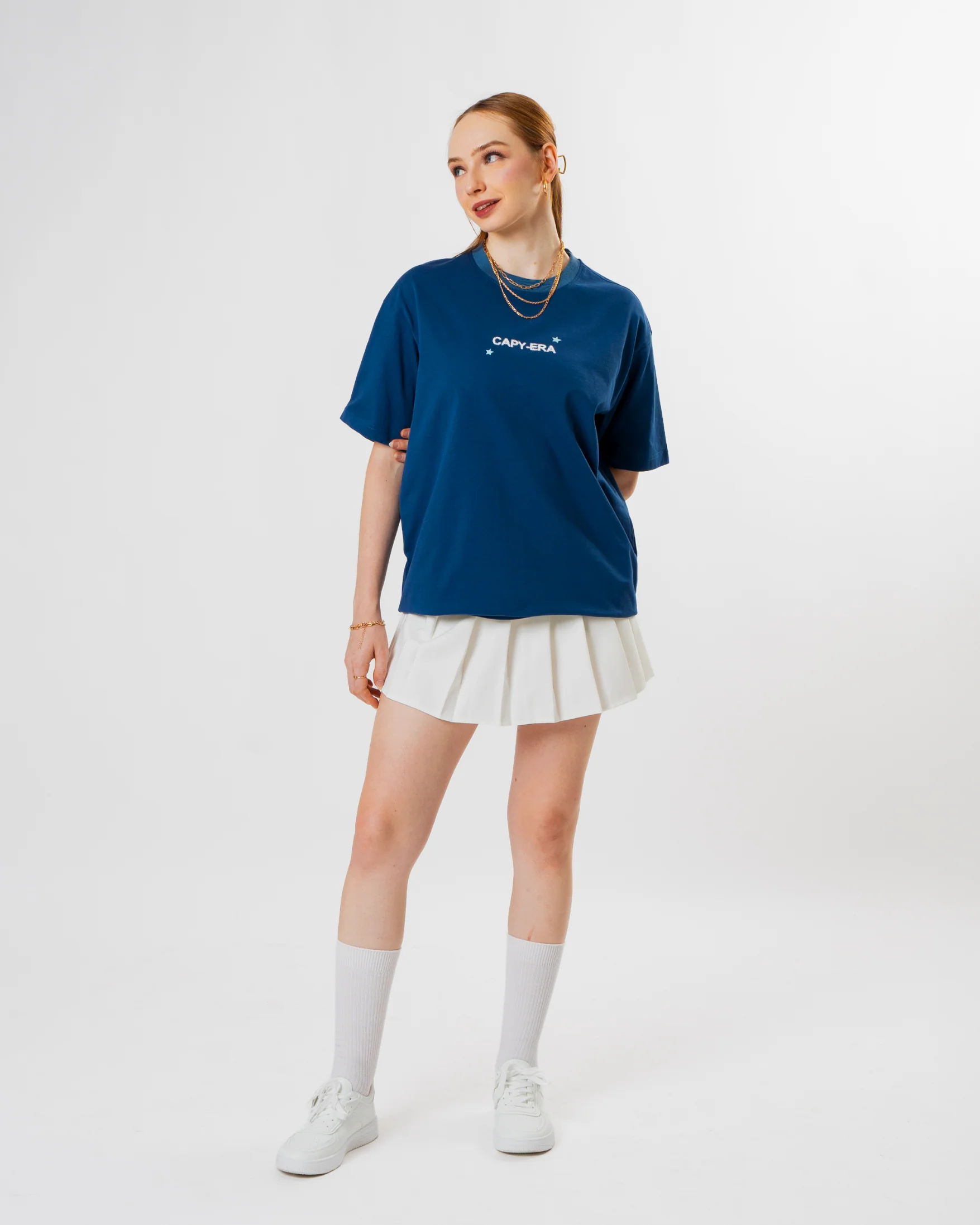 Art of Doing Nothing Tee - Navy Blue - Image 7