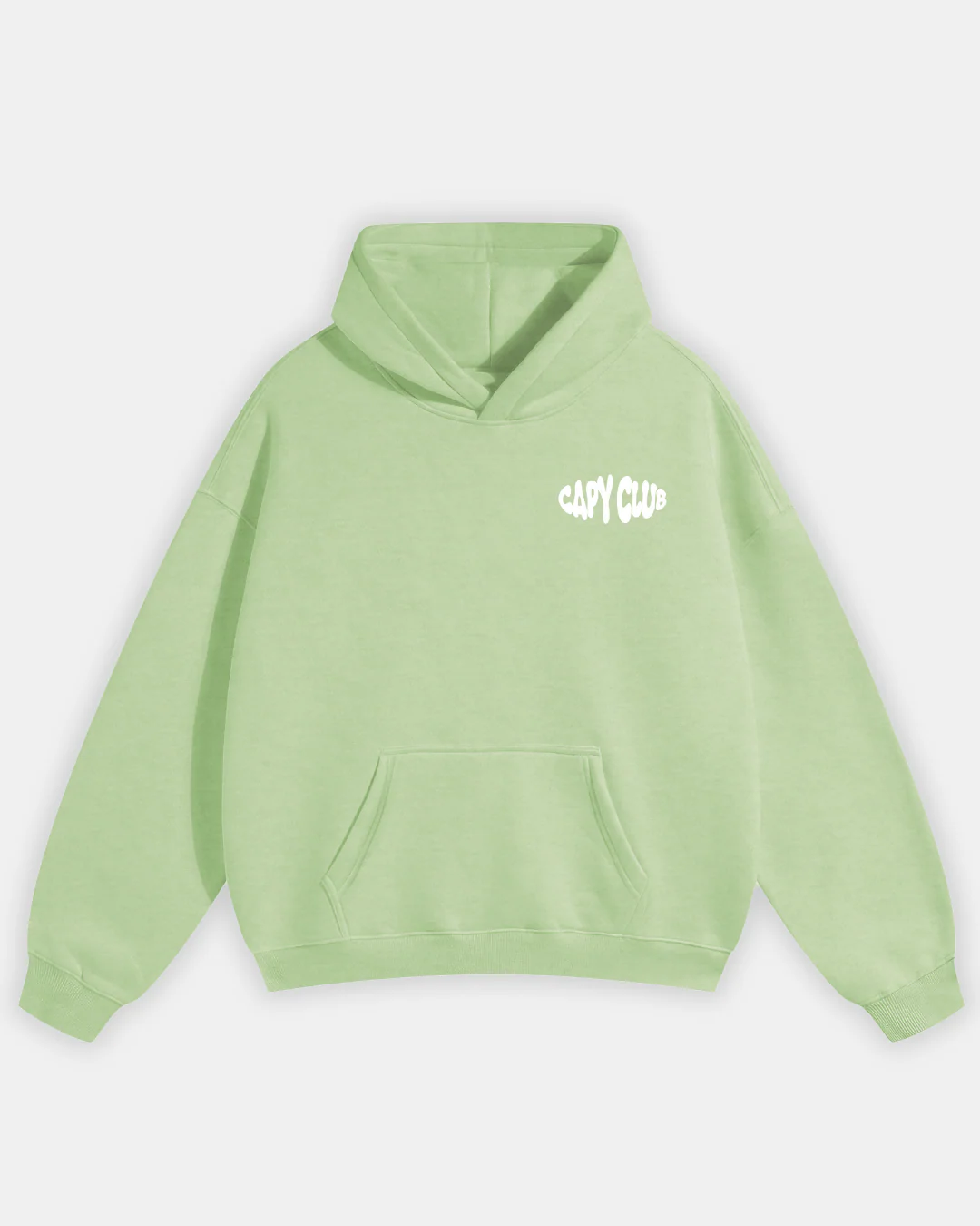 Born To Chill Hoodie - Sage Green - Image 8