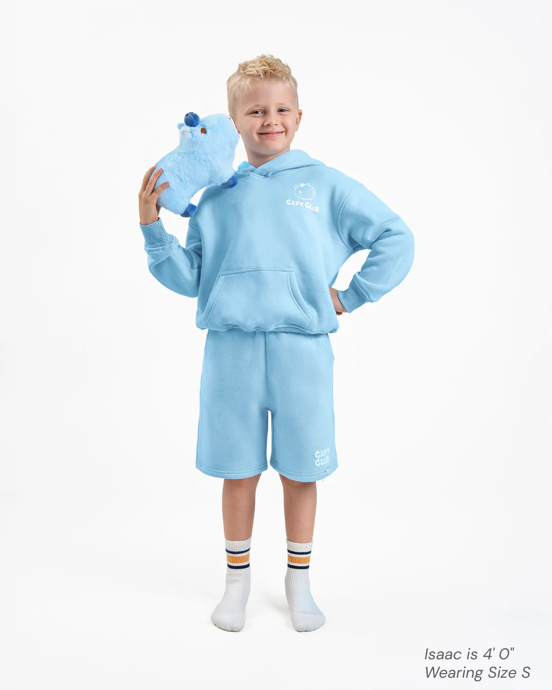 Capy Club - Kids Short: Blueberry 🫐 - Image 4
