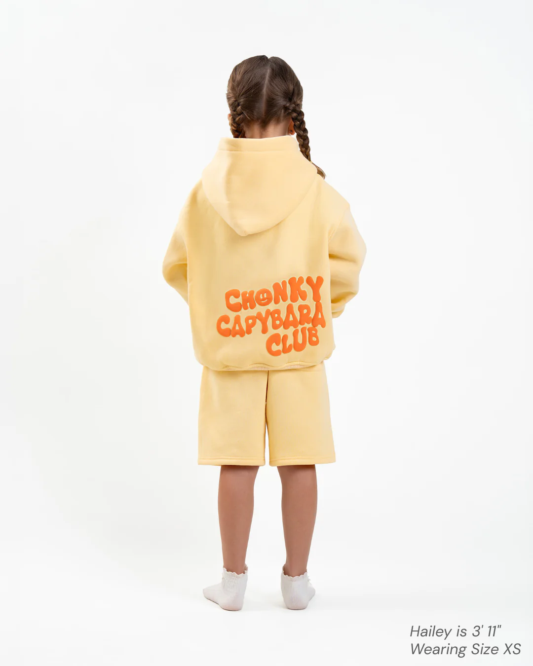 Capy Club - Kids Short: Orange 🍊 - Image 5