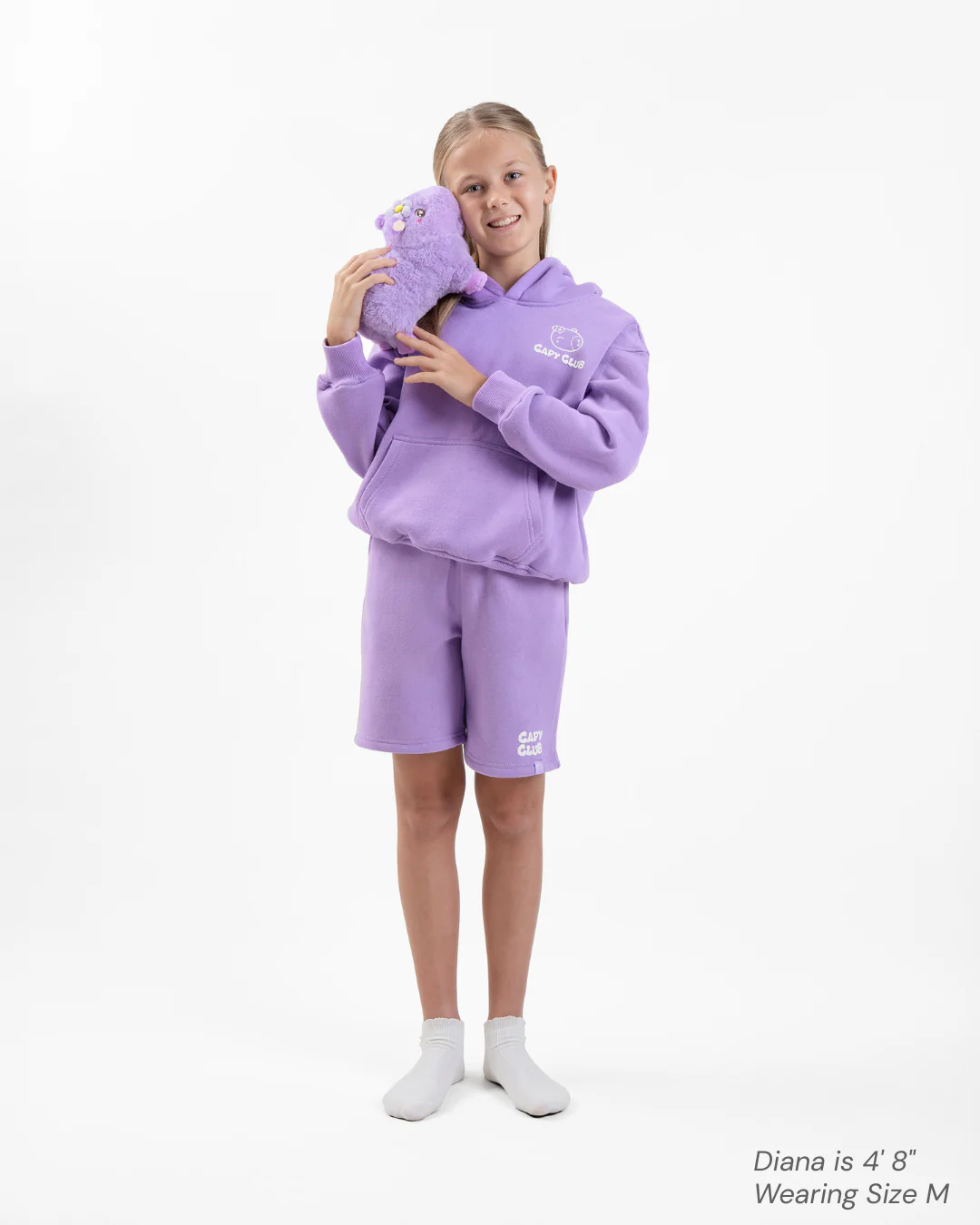 Capy Club - Kids Short: Violet 💜 - Image 5