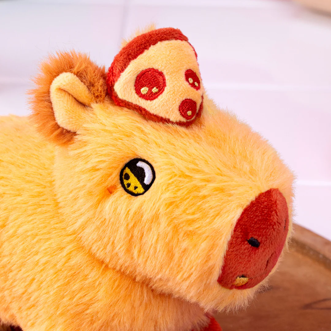 Pizza Capybara Bag Charm 🍕 - Image 4