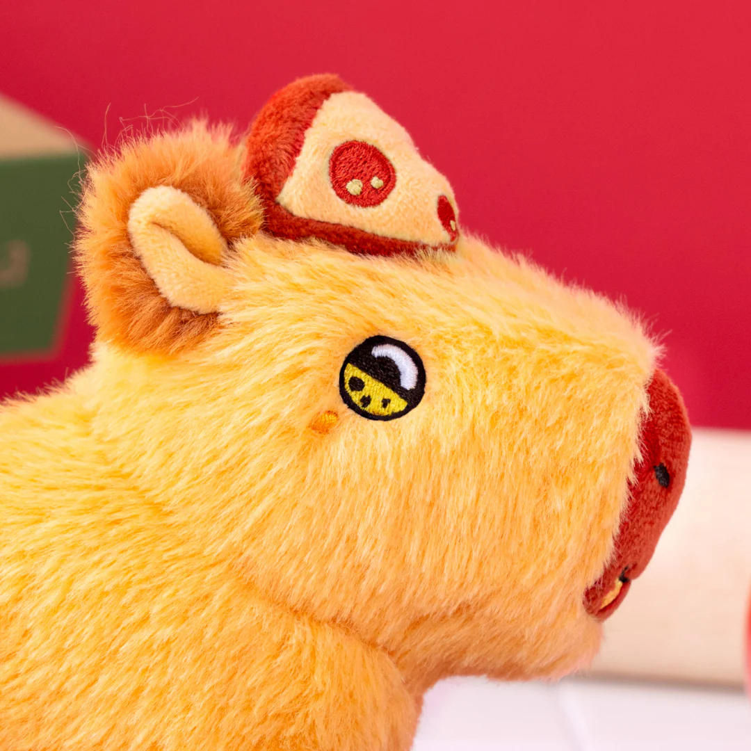 Pizza Capybara Bag Charm 🍕 - Image 5