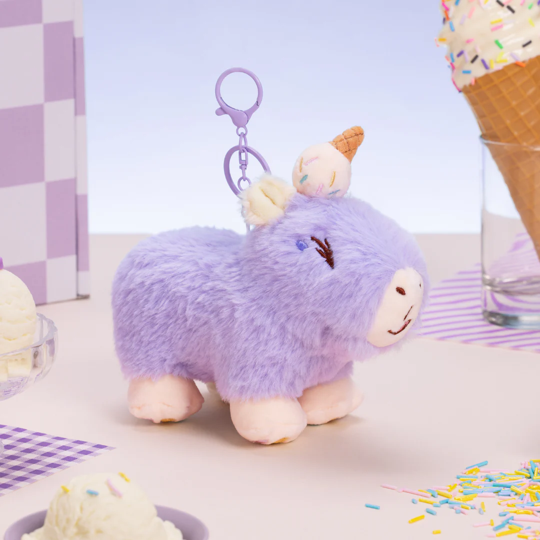 Ice Cream Capybara Bag Charm 🍦 - Image 3