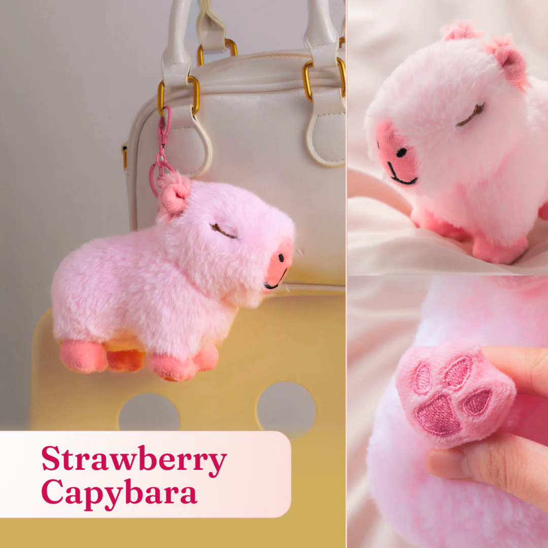Swiss Roll Capybara Bag Charm 🍰 - Image 34