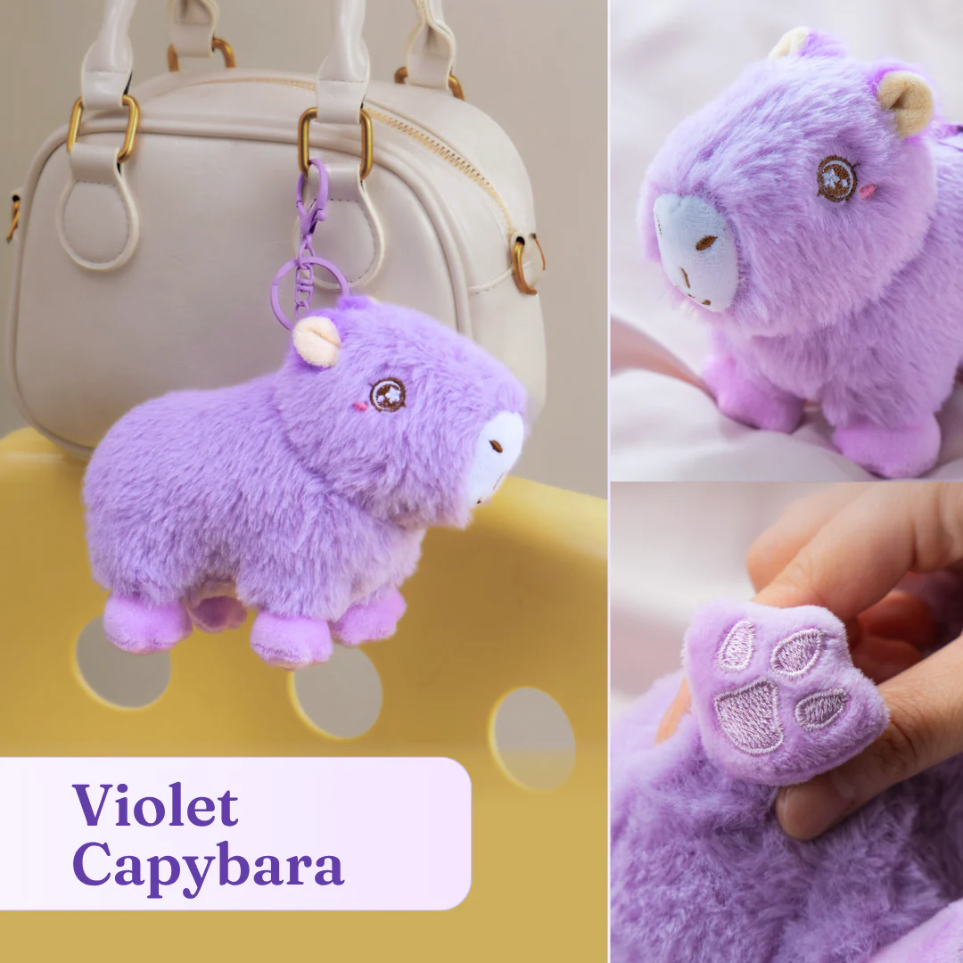 Swiss Roll Capybara Bag Charm 🍰 - Image 36