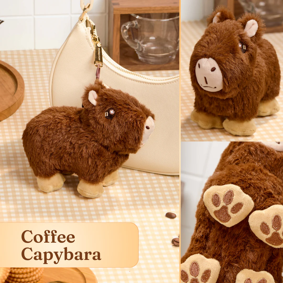 Swiss Roll Capybara Bag Charm 🍰 - Image 40