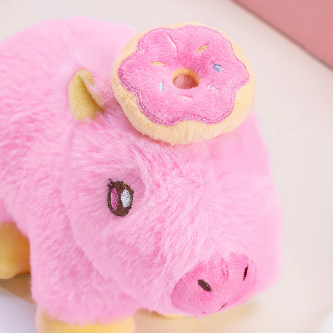 Pink Donut Capybara Bag Charm 🍩 - Image 4