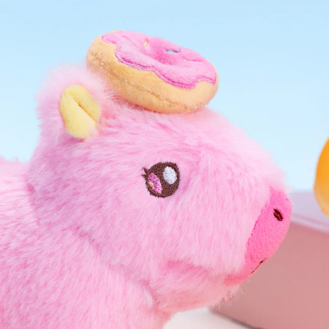 Pink Donut Capybara Bag Charm 🍩 - Image 5