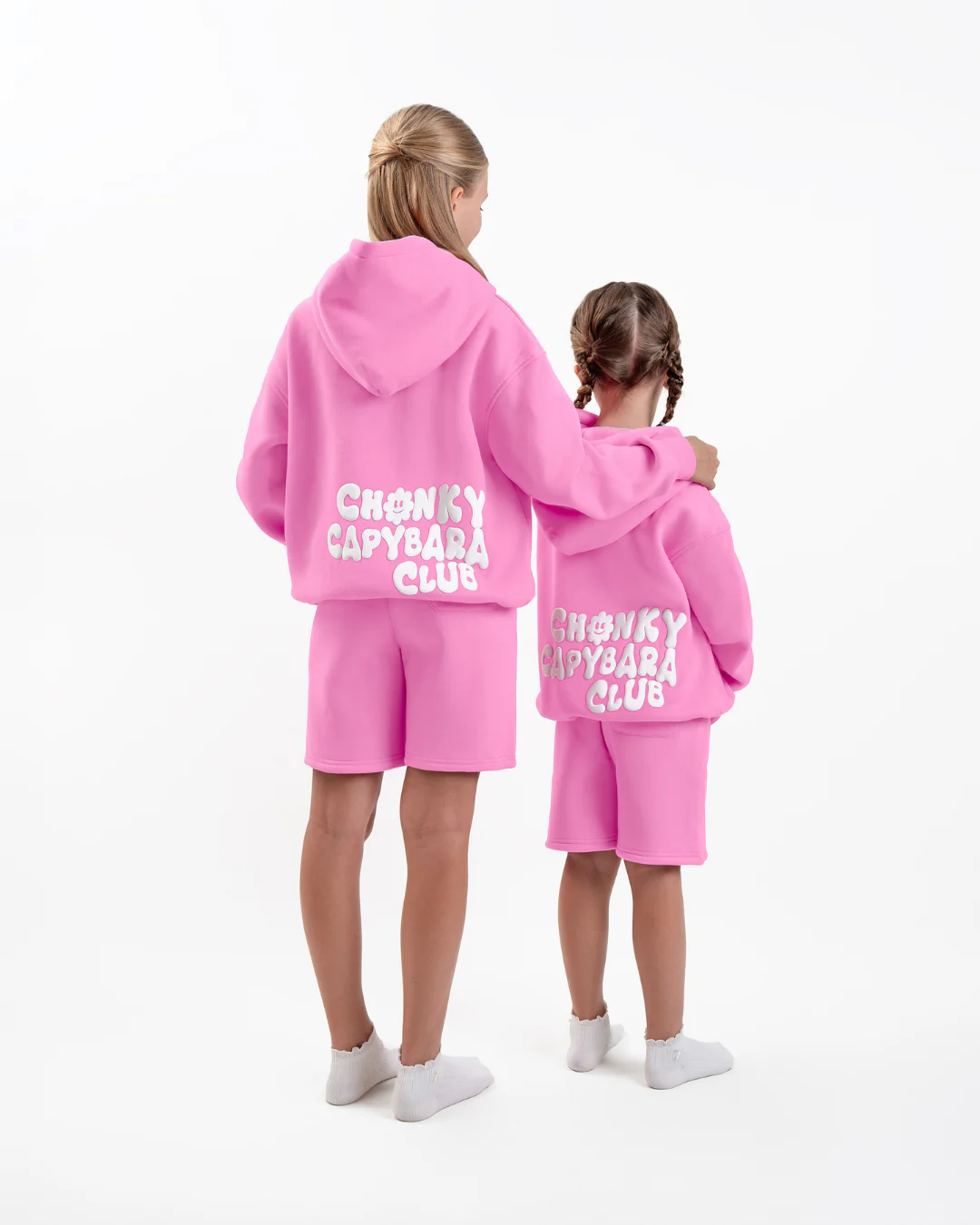 Chonky Capybara - Kids Hoodie: Cherry 🍒 - Image 8