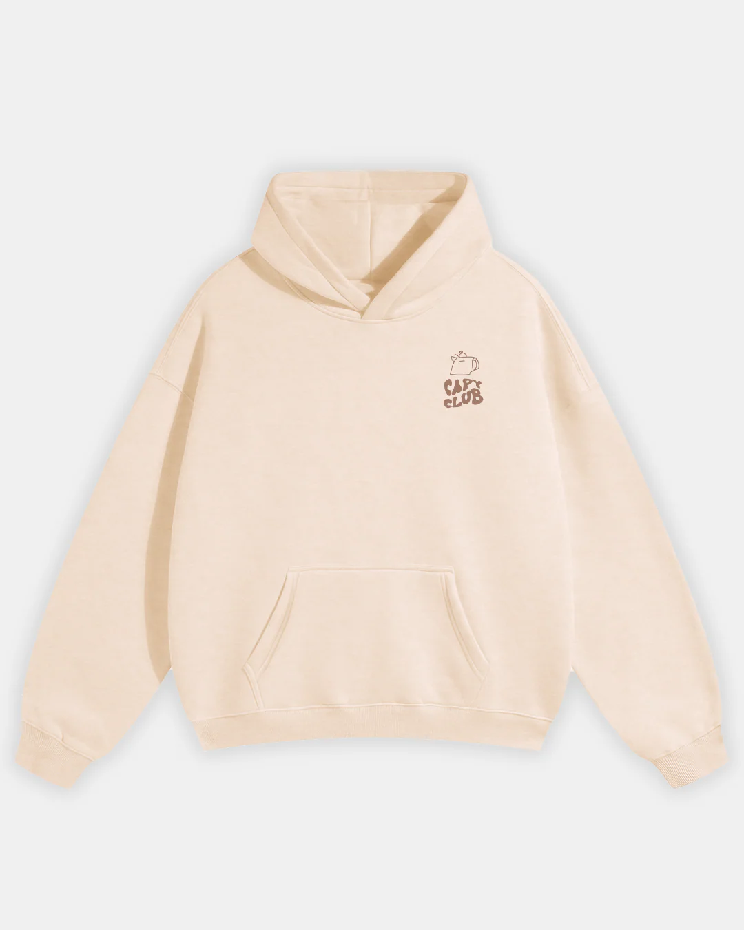 Chonky Capybara Hoodie - Off White - Image 8
