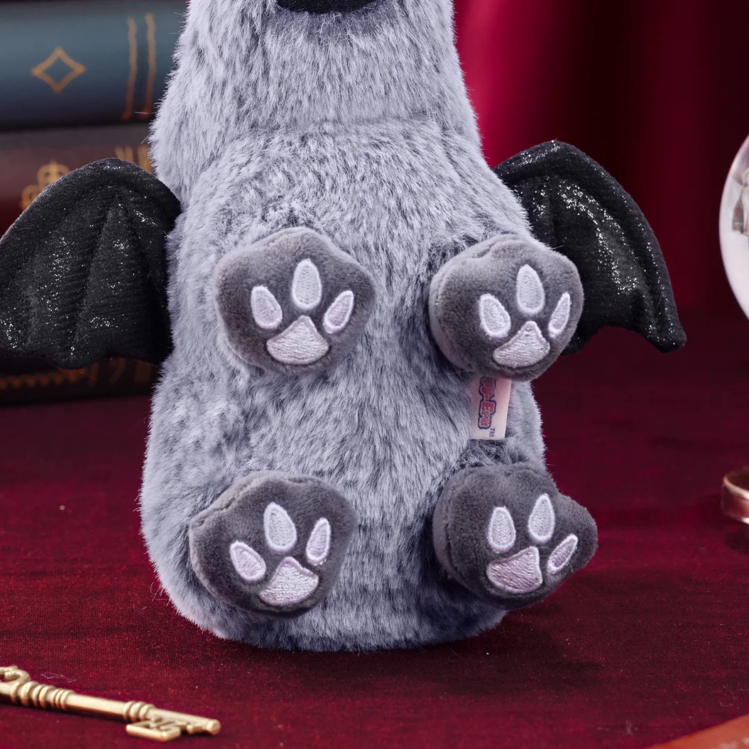 Demon Capybara Bag Charm - Gray - Image 3