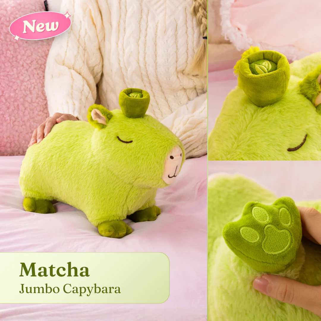 Jumbo Matcha Capybara 🍵 - Image 11