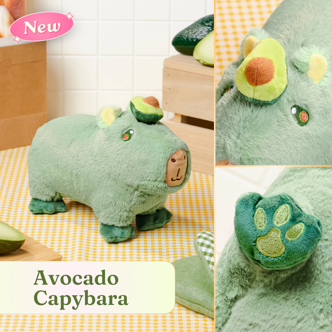 Avocado Capybara Plushie 🥑 - Image 13