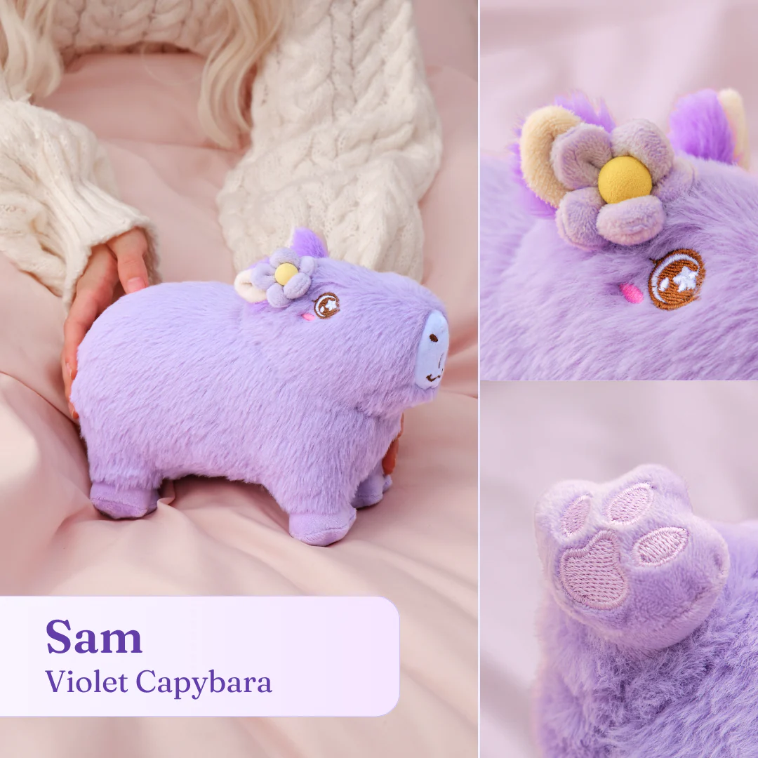 Violet Capybara Plushie 💜 - Image 11