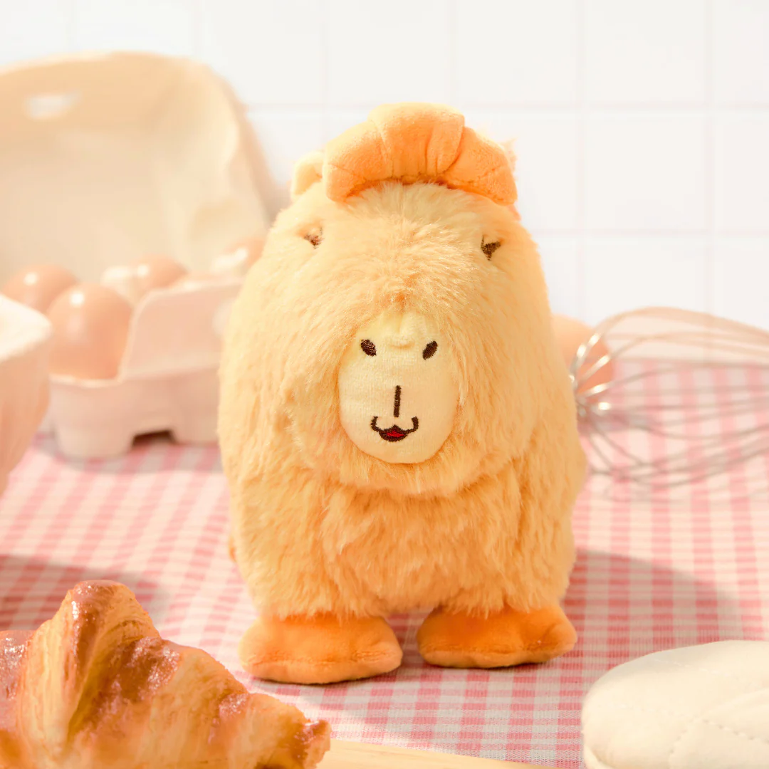 Croissant Capybara Plushie 🥐 - Image 5