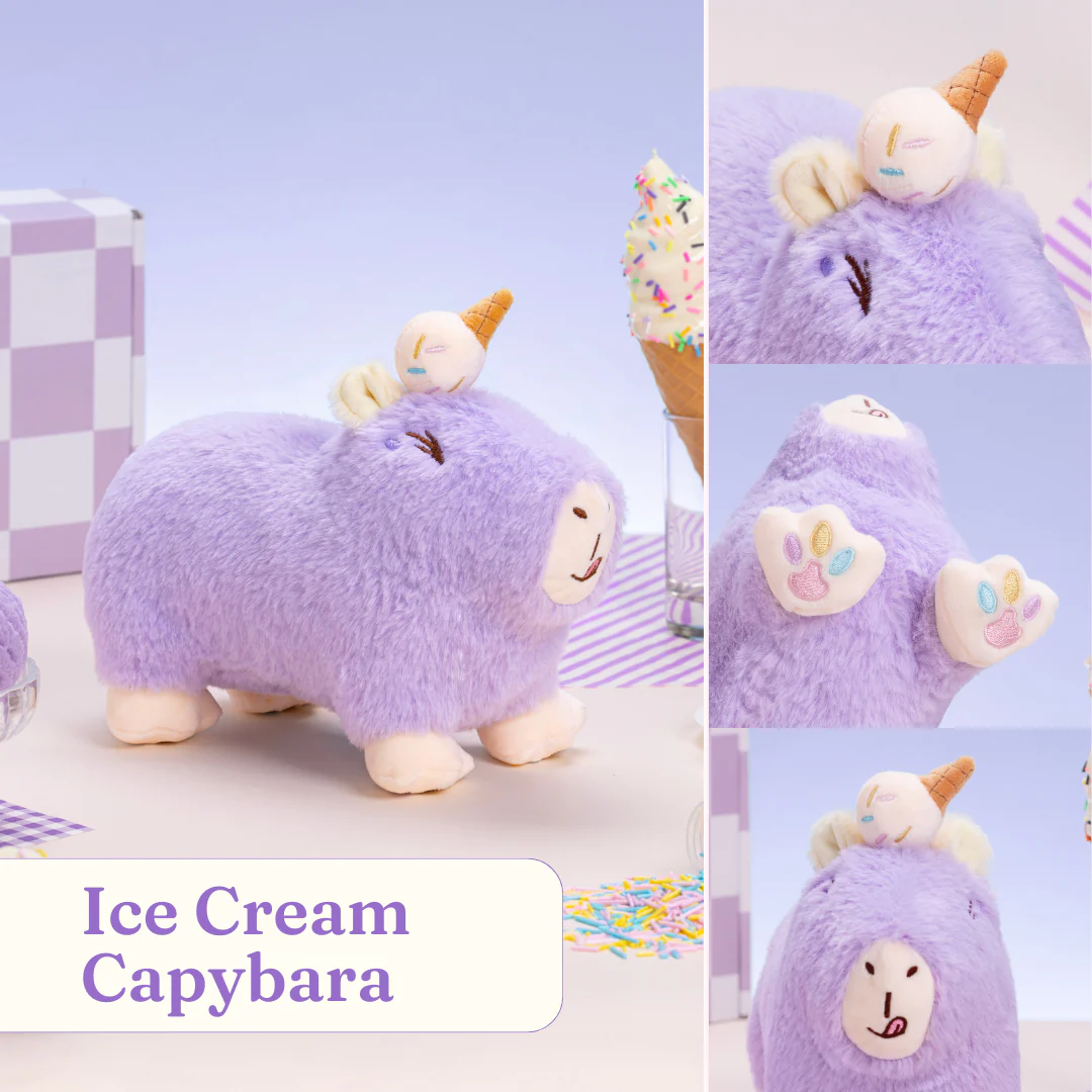 Pink Donut Capybara Plushie 🍩 - Image 13